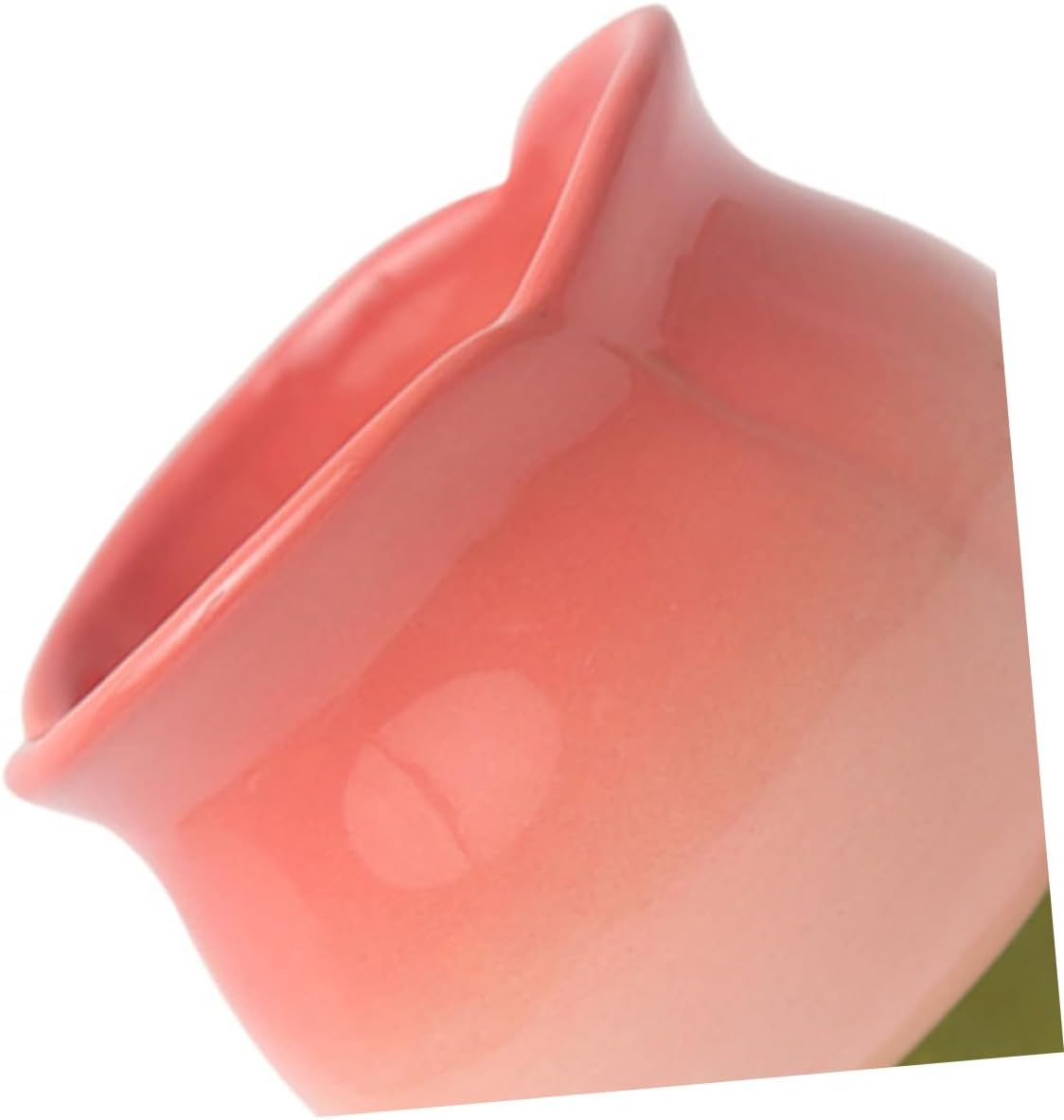 Showeroro Ceramic Dessert Cup with Footed Design