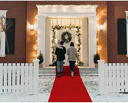 EZLucky Red Carpet Runner for Party 26X15 ft