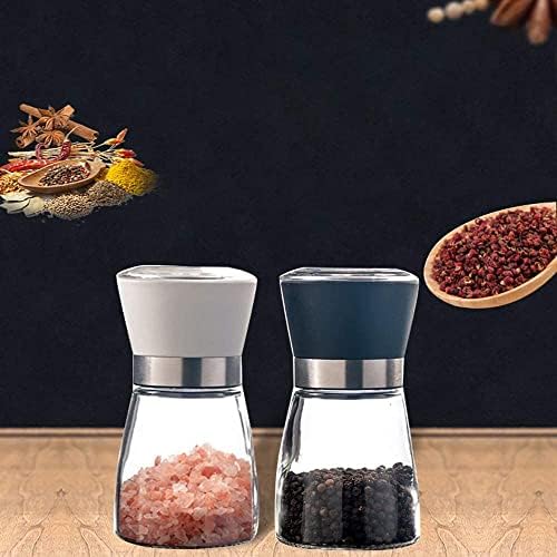 VIGANI Adjustable Salt and Pepper Mill Set