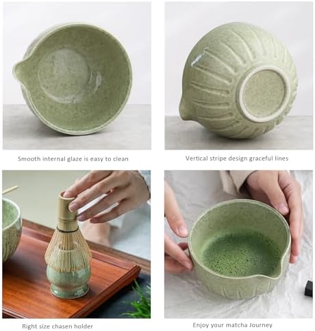 Tang Pin Matcha Set - 4pc Matcha Kit for Tea Ceremony
