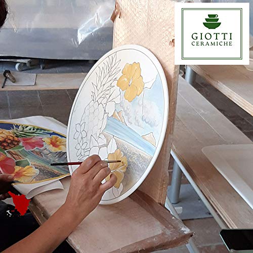 Italian Ceramic Lemons Wall Decoration for Kitchen