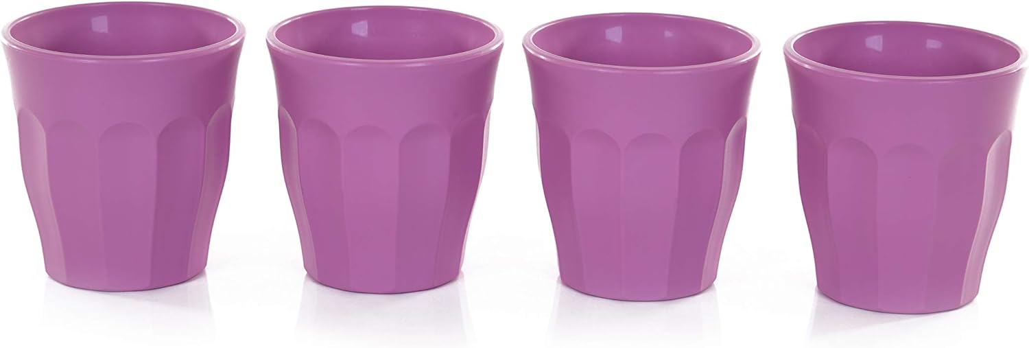 Mintra Home Unbreakable Tumblers 4pk Bold Collection