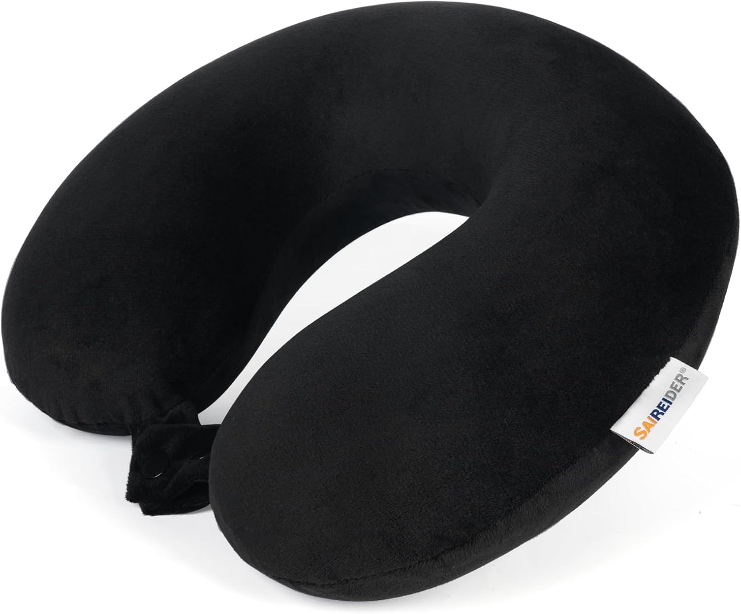 SAIREIDER Memory Foam Travel Pillow with Adjustable Cover