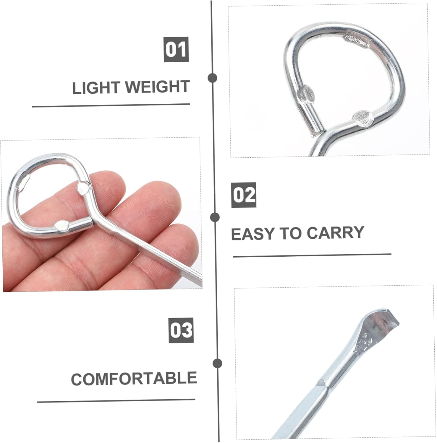Artibetter 2pcs Adjustable Can Opener Set with Lid Holder