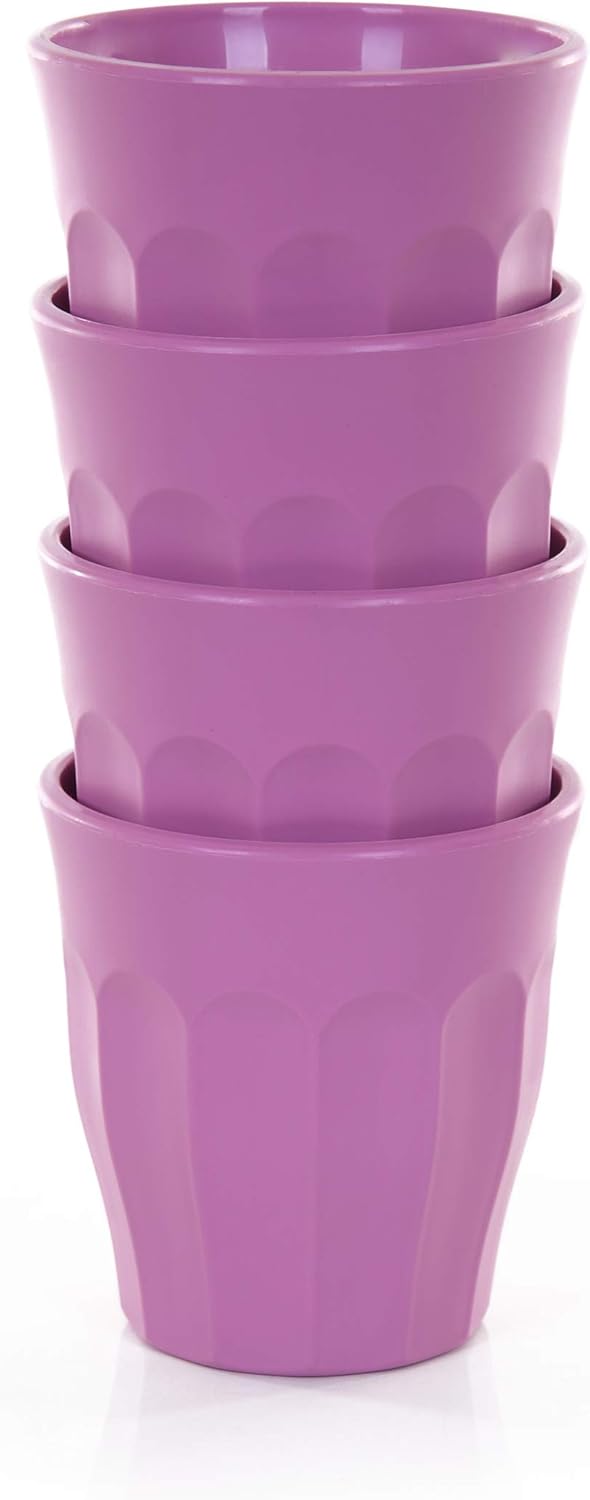 Mintra Home Unbreakable Tumblers 4pk Bold Collection