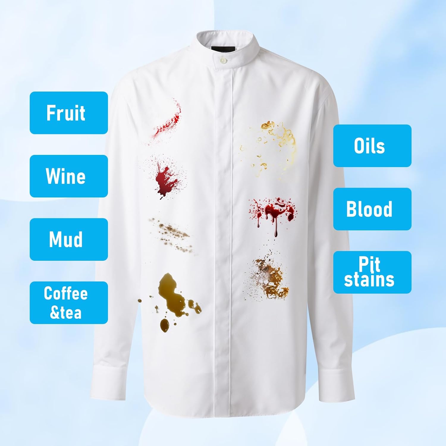 Ouligay Laundry Stain Brush for Delicate Fabrics and Shoes