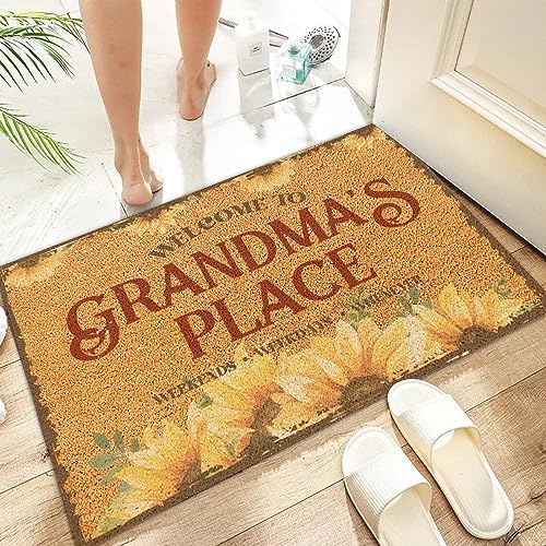 Grandmas Place Coir Fiber Entry Mat 16x24in