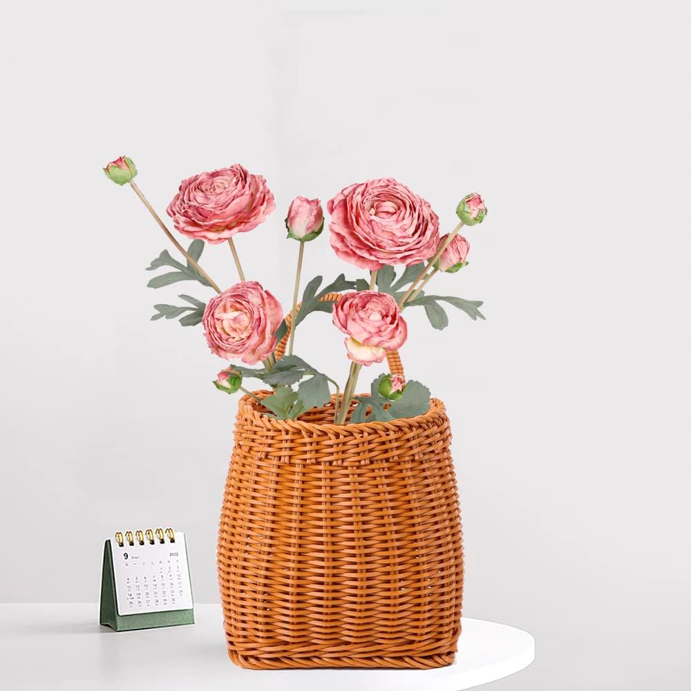 Hanging Woven Storage Basket Large