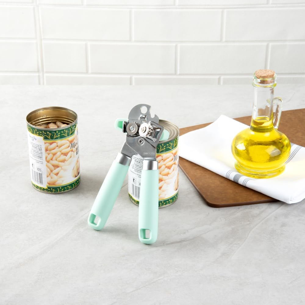 Comfy Grip Can Opener with Built-In Bottle Opener