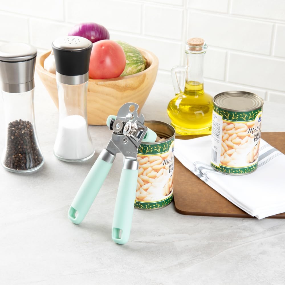 Comfy Grip Can Opener with Built-In Bottle Opener