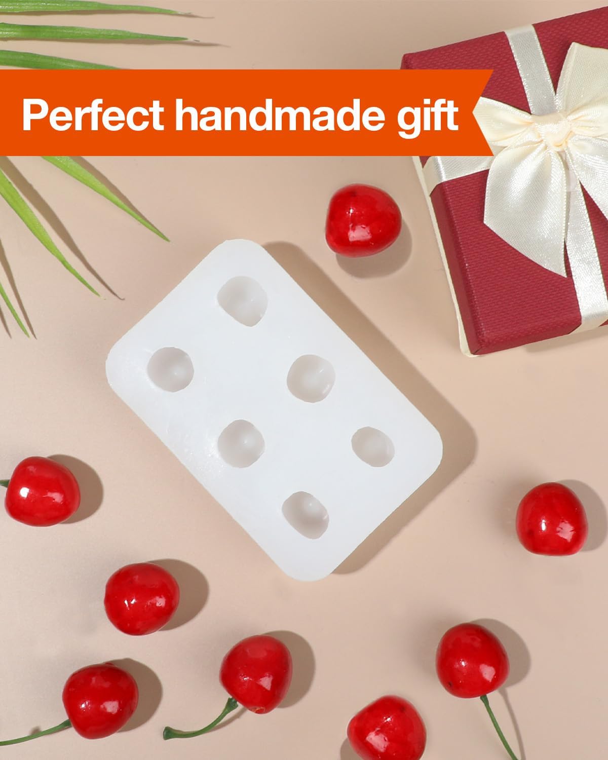 Liobelon 6 Cavity Cherry Silicone Mold