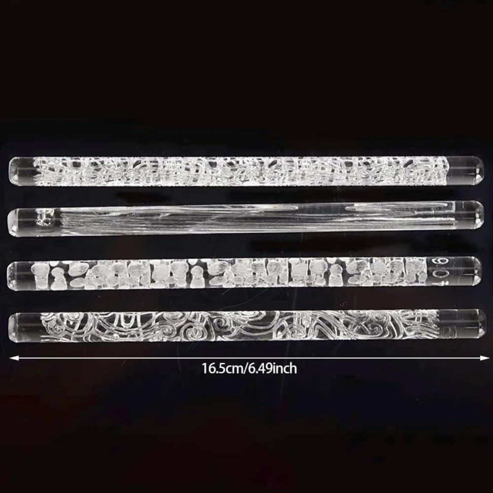 Auspicious Clouds Embossing Rolling Pin Acrylic