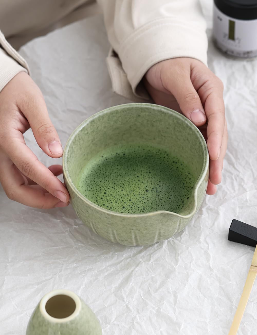 Tang Pin Matcha Set - 4pc Matcha Kit for Tea Ceremony