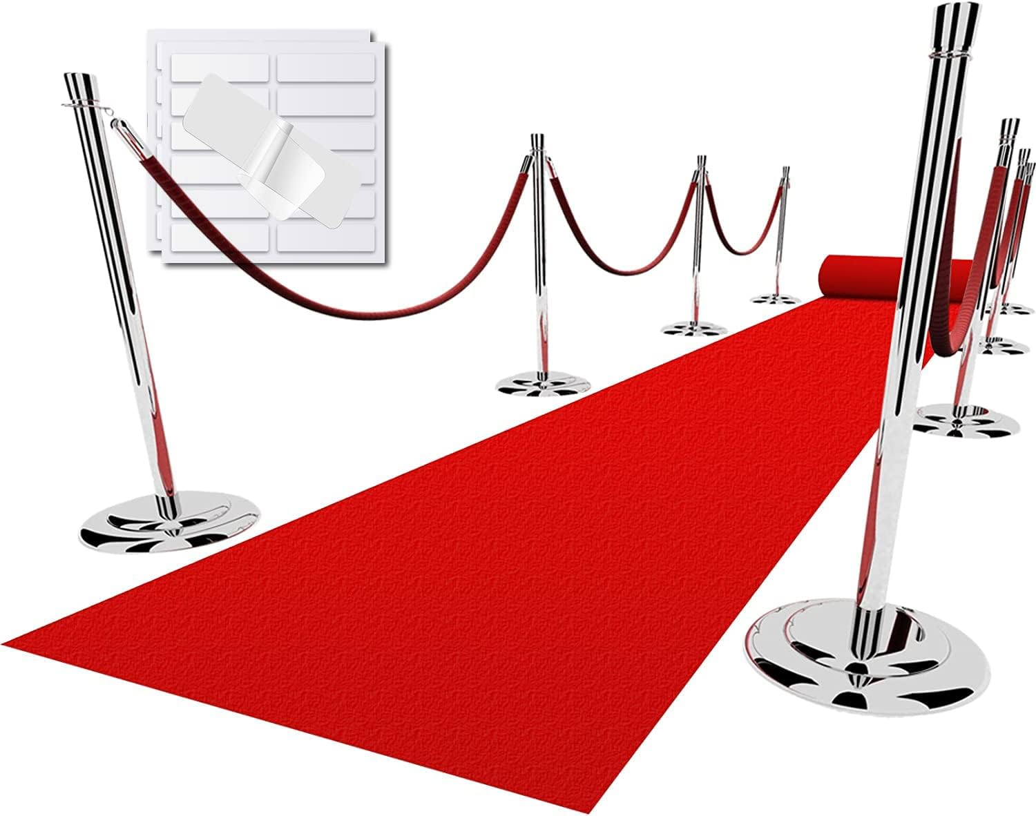 EZLucky Red Carpet Runner for Party and Events