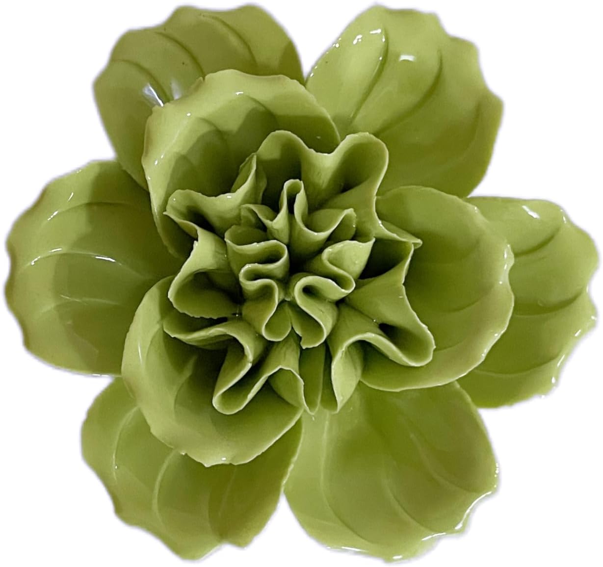 AMERRY Ceramic Flower Wall Sculpture 3D Hanging Porcelain Flowers