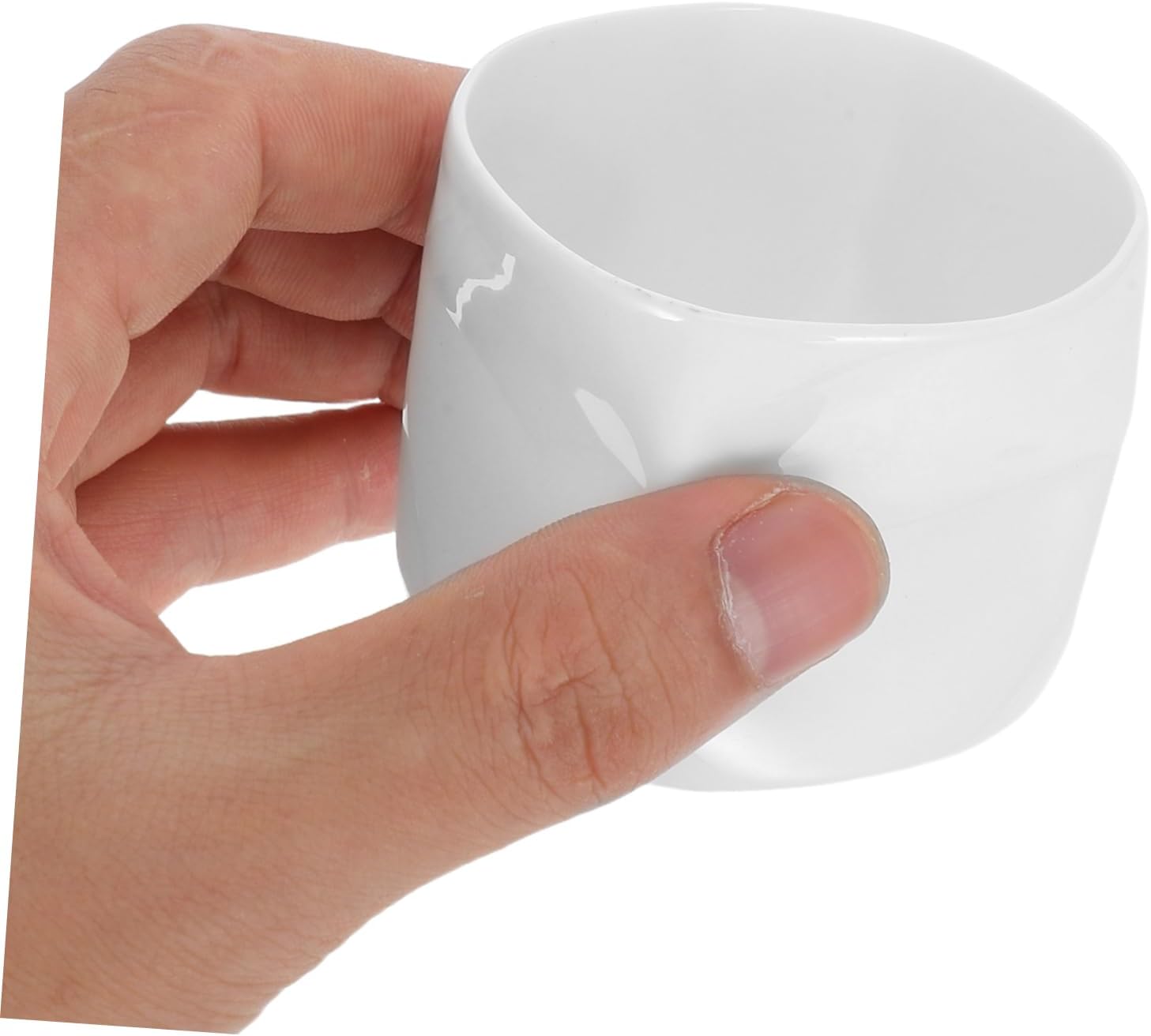 Ciieeo Mini Teacup Ceramic Candle Holder