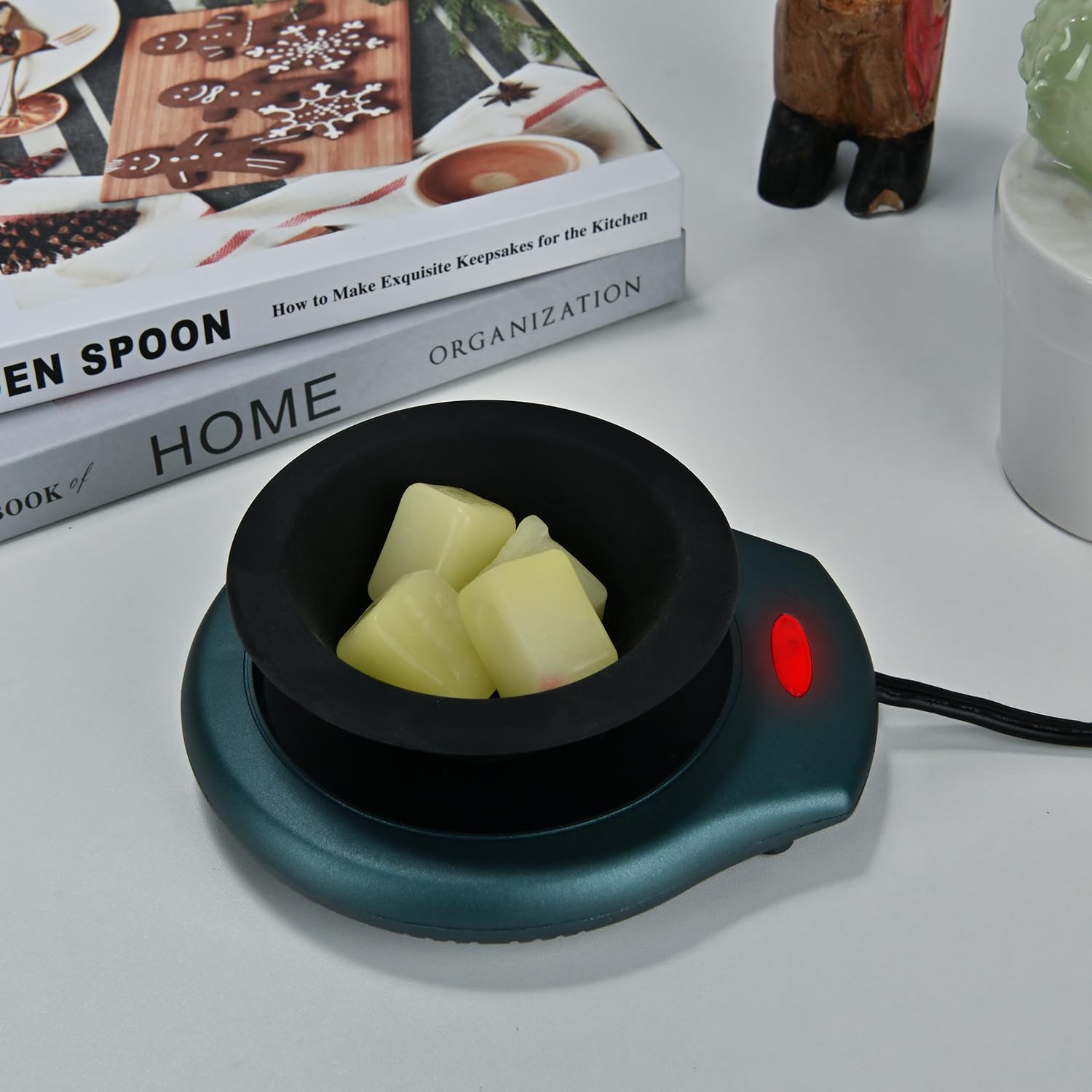 ASAWASA Candle Warmer for Large Jar and Coffee Mug