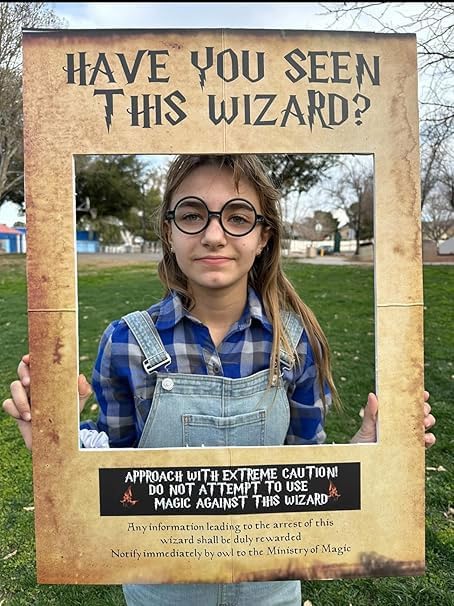LaVenty Wizard Photo Booth Frame Prop