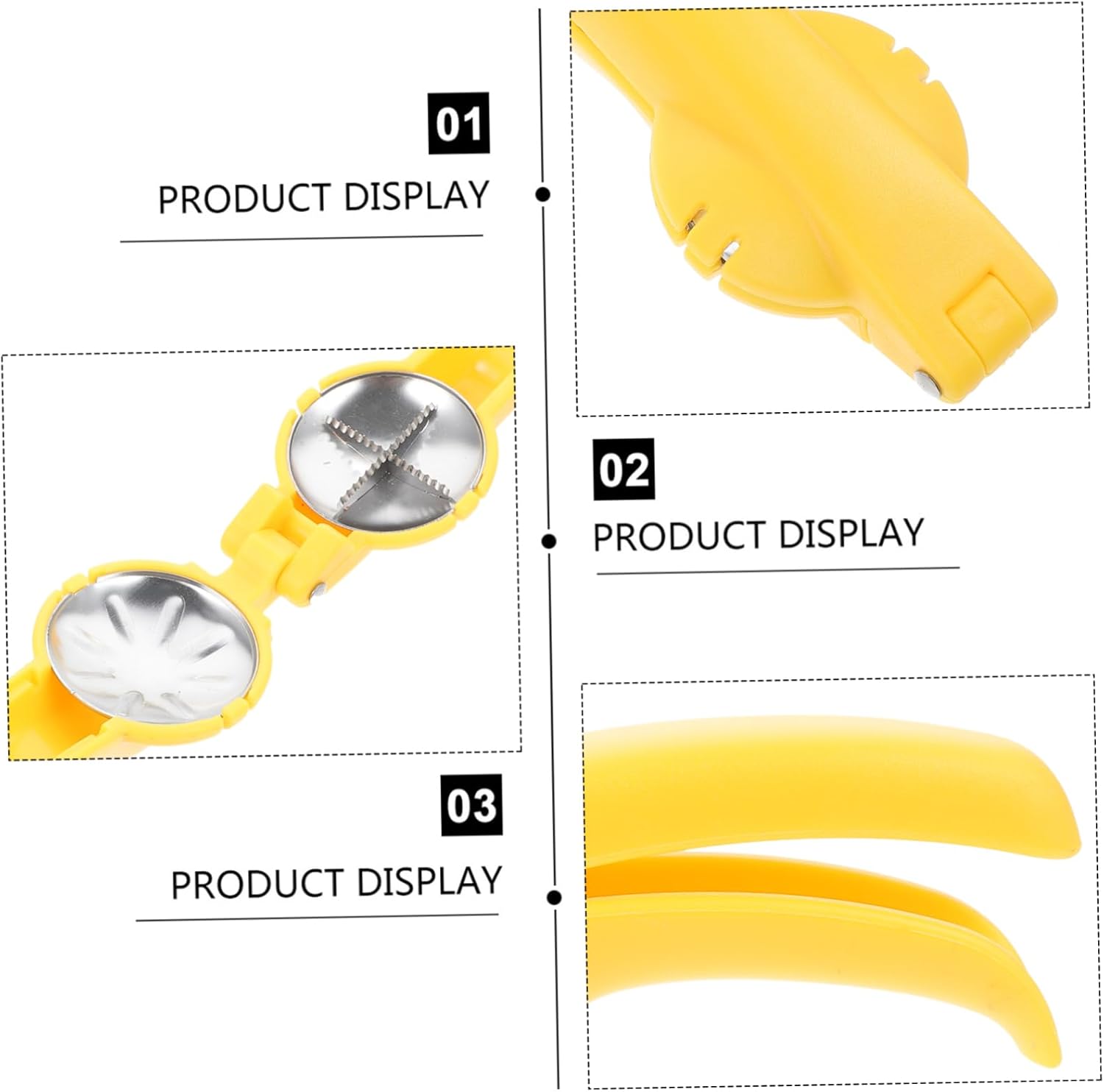 PRETYZOOM Multi-Use Nut Cracker with Squeezer and Cutter