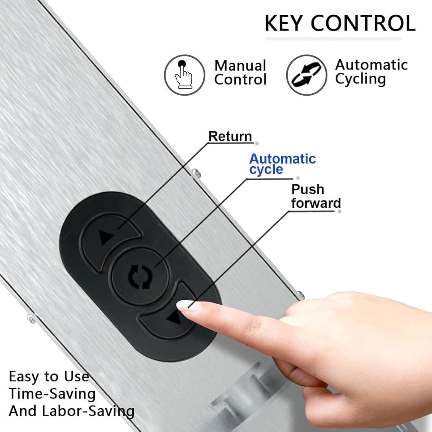 Electric Can Crusher Wall Mountable One Click