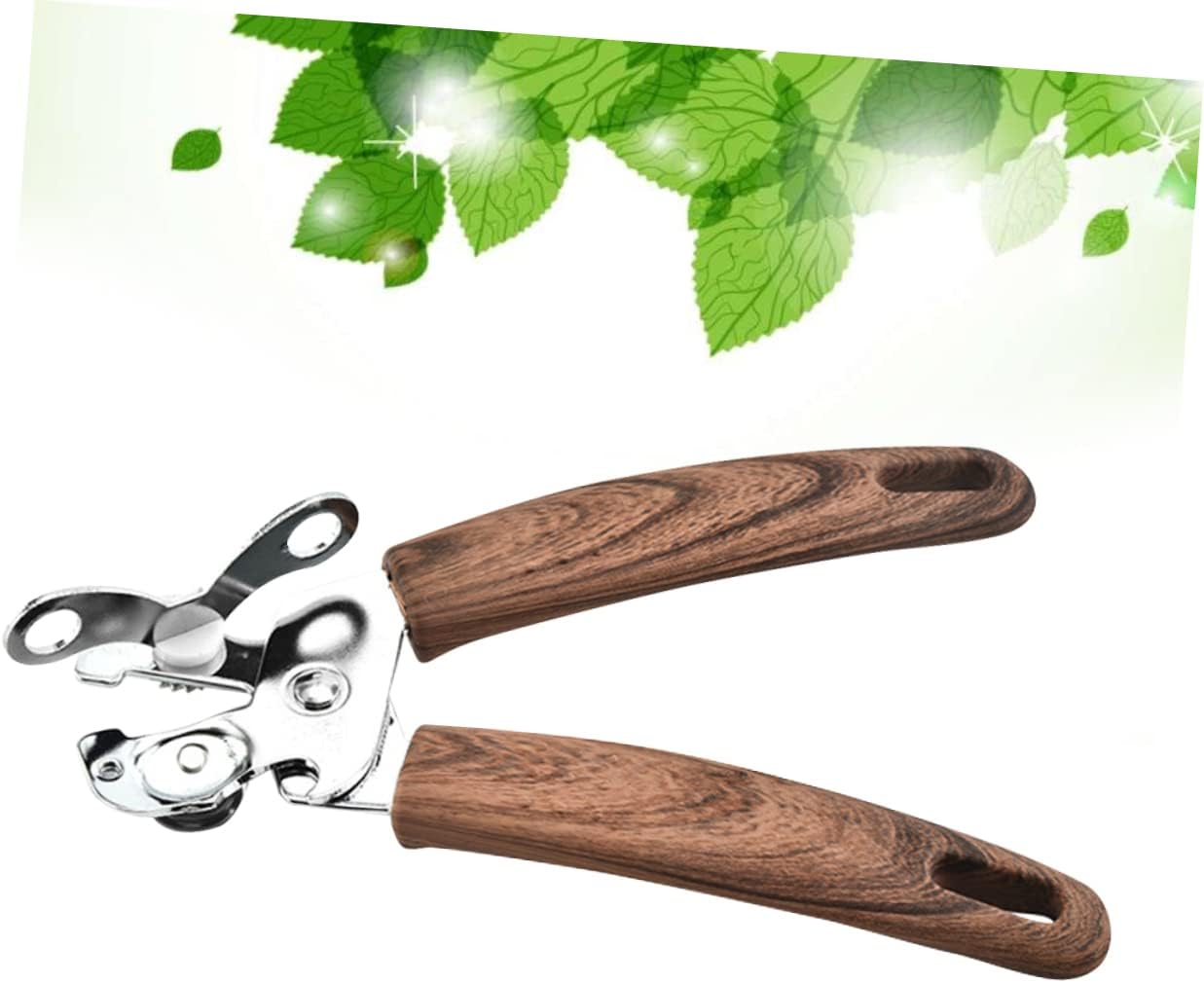 Heavy Duty Stainless Steel Can Opener with Grip Handle