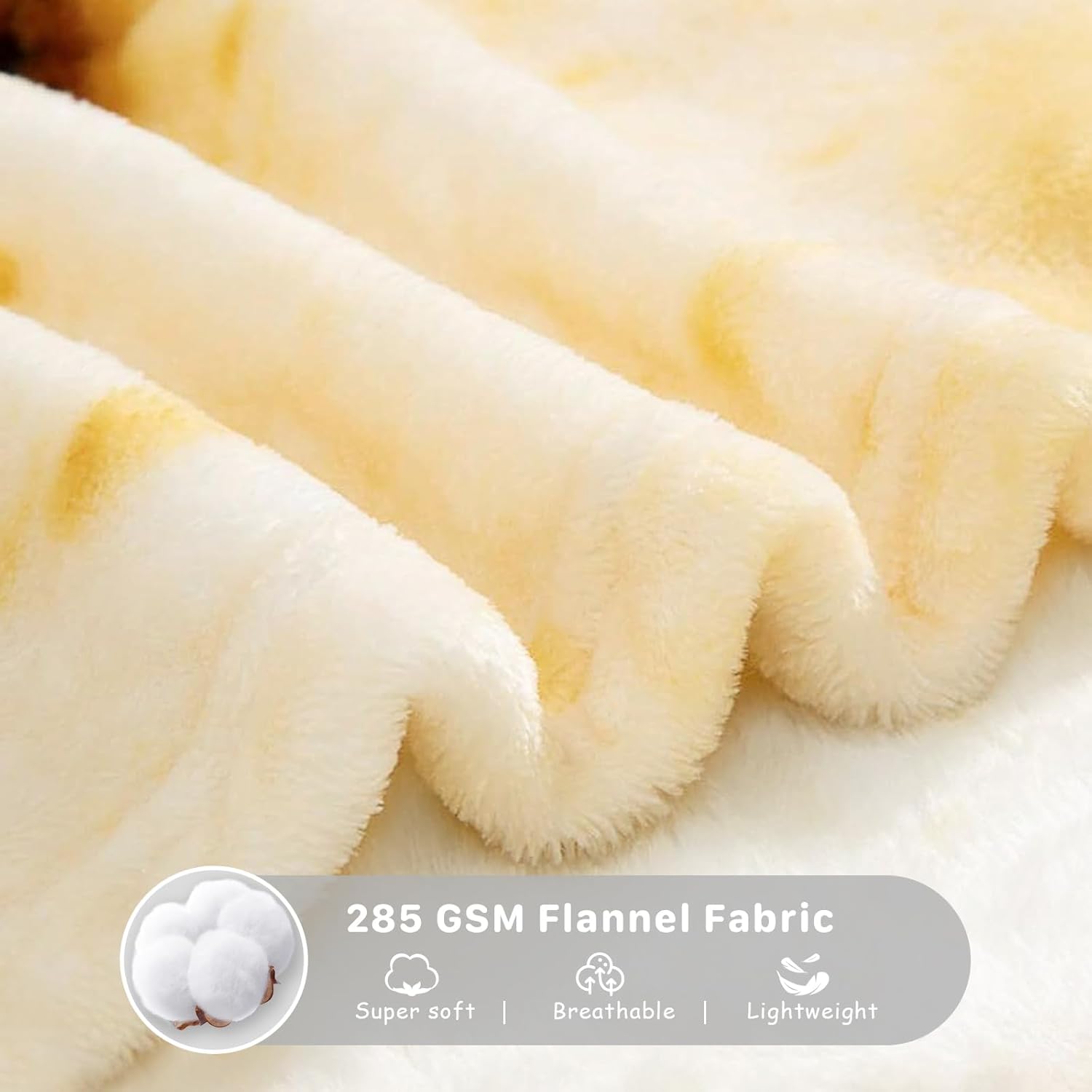 Tortilla Blanket for Baby 285 GSM Soft Flannel Wrap