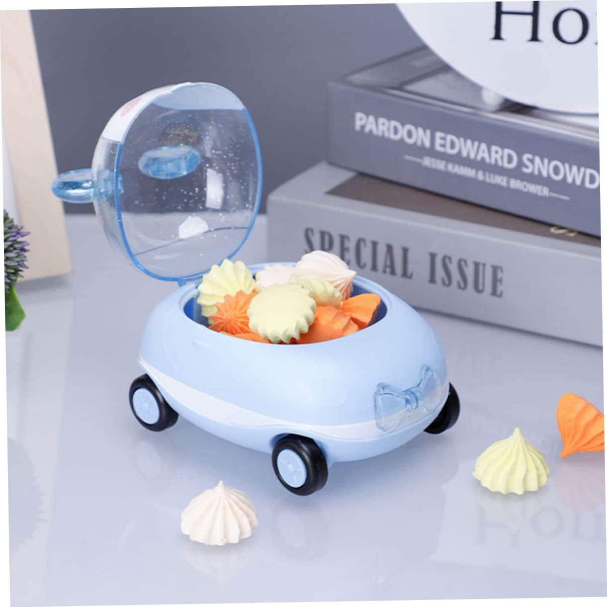 Vaguelly Cartoon Car Candy Server for Parties