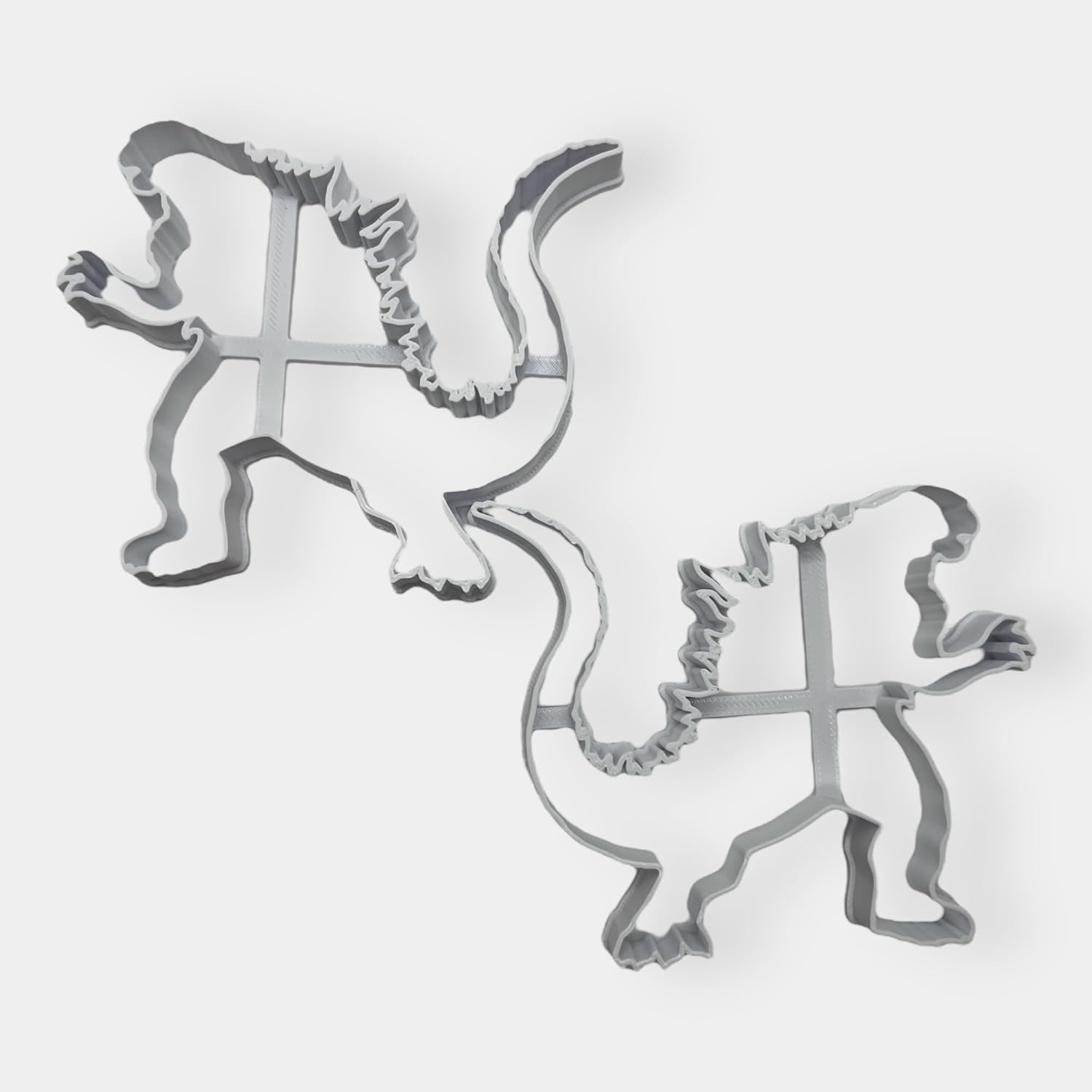 Kaiju Monster Cookie Cutter Set of 2 3D Printed Baking Tool
