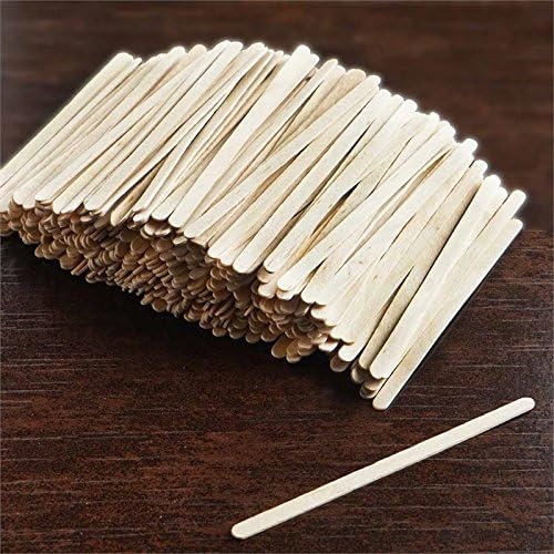 2000 pcs 45 Inch Disposable Brown Birch Wooden Coffee Stirrers