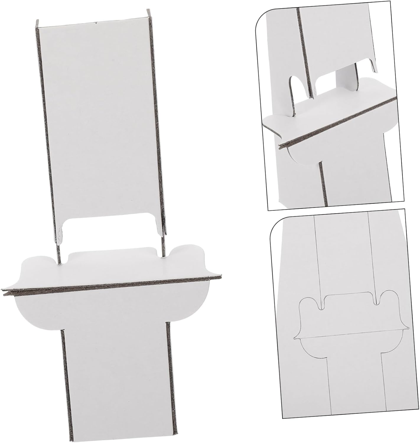 ARTIBETTER 12pcs Cardboard Display Easel Stand for Photos Wedding Signs and Advertisements