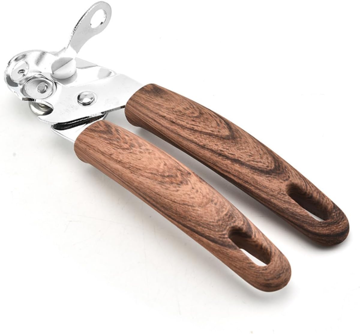 Heavy Duty Stainless Steel Can Opener with Grip Handle