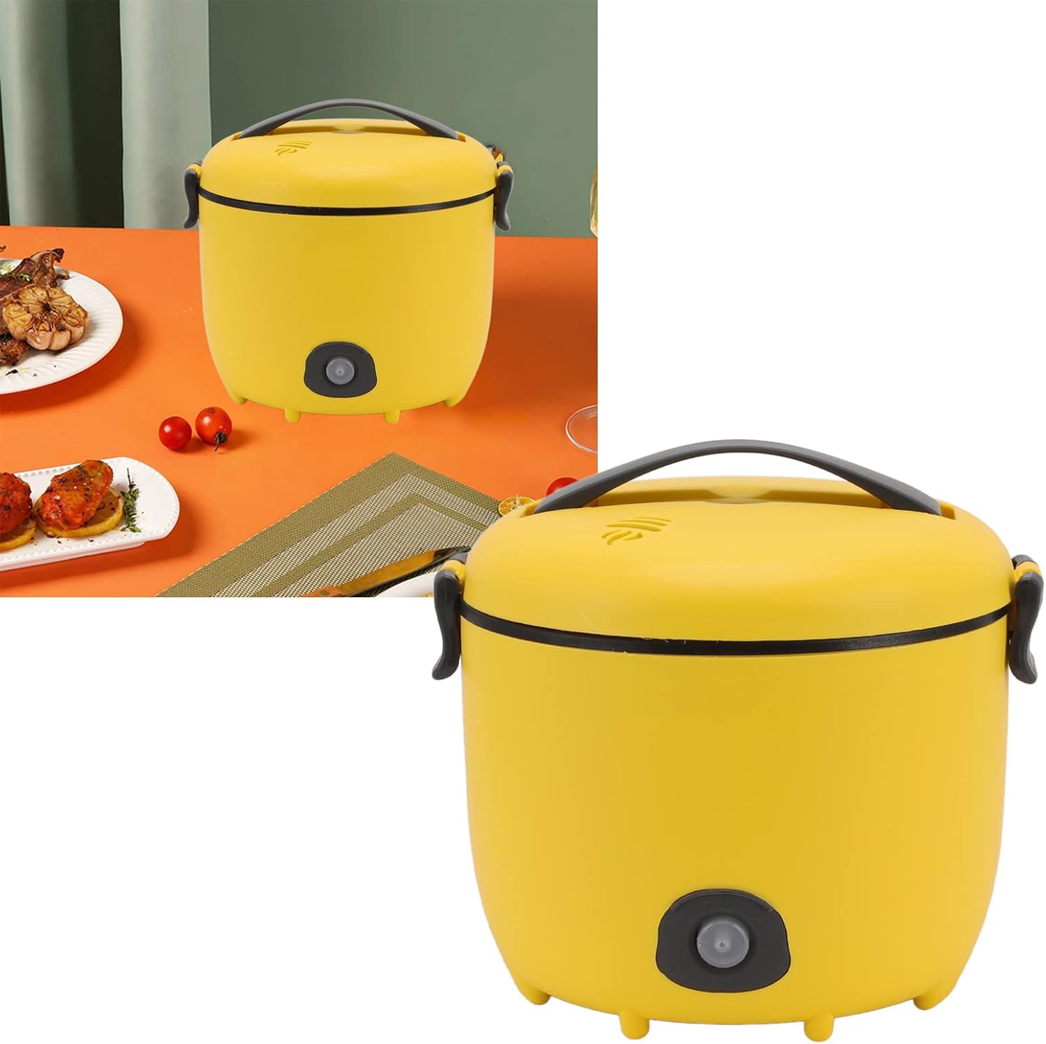 TOPINCN Multi Functional 2L Mini Electric Rice Cooker