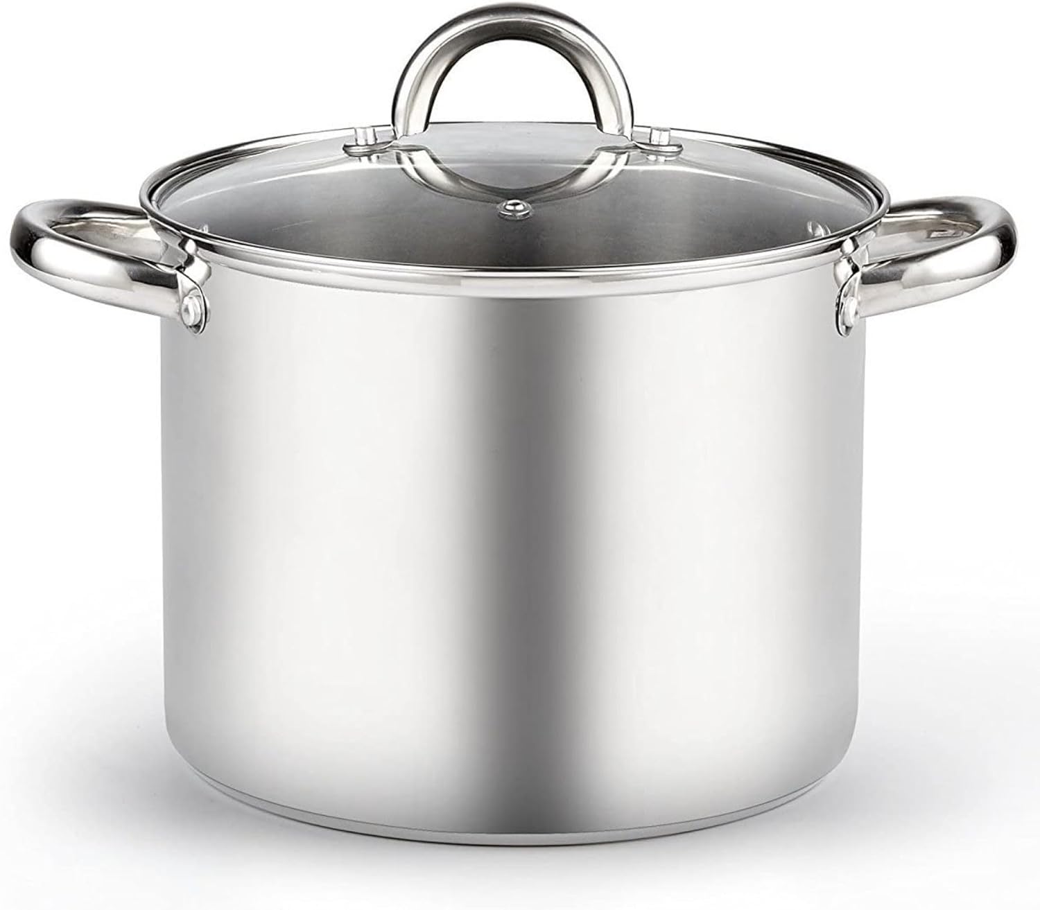 Cook N Home 8 Quart Stainless Steel Stockpot with Lid 1