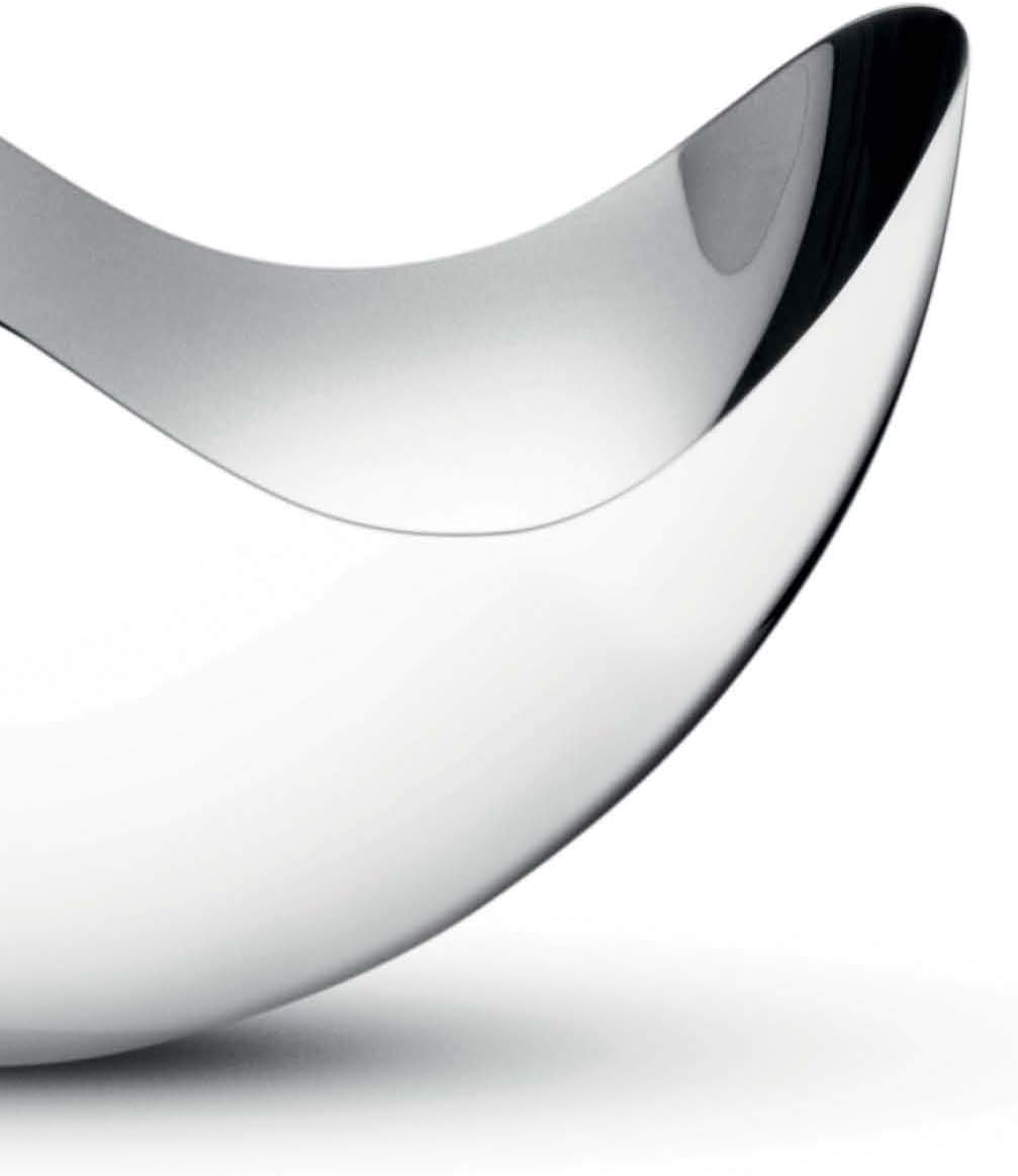 Georg Jenson Bloom Petit Stainless Steel Serving Bowl