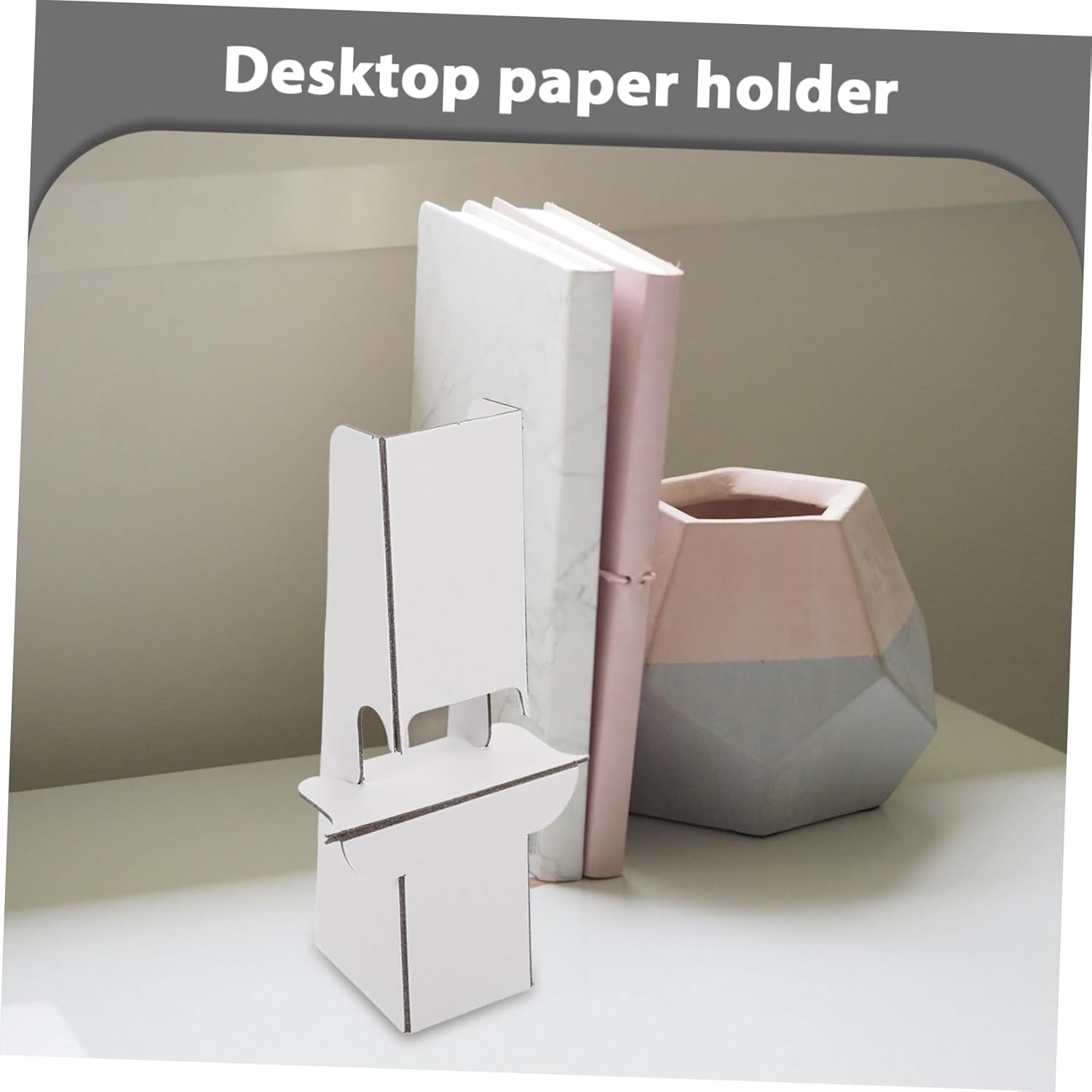 Gadpiparty 12Pcs Cardboard Easel Stand for Photo Frames and Signage