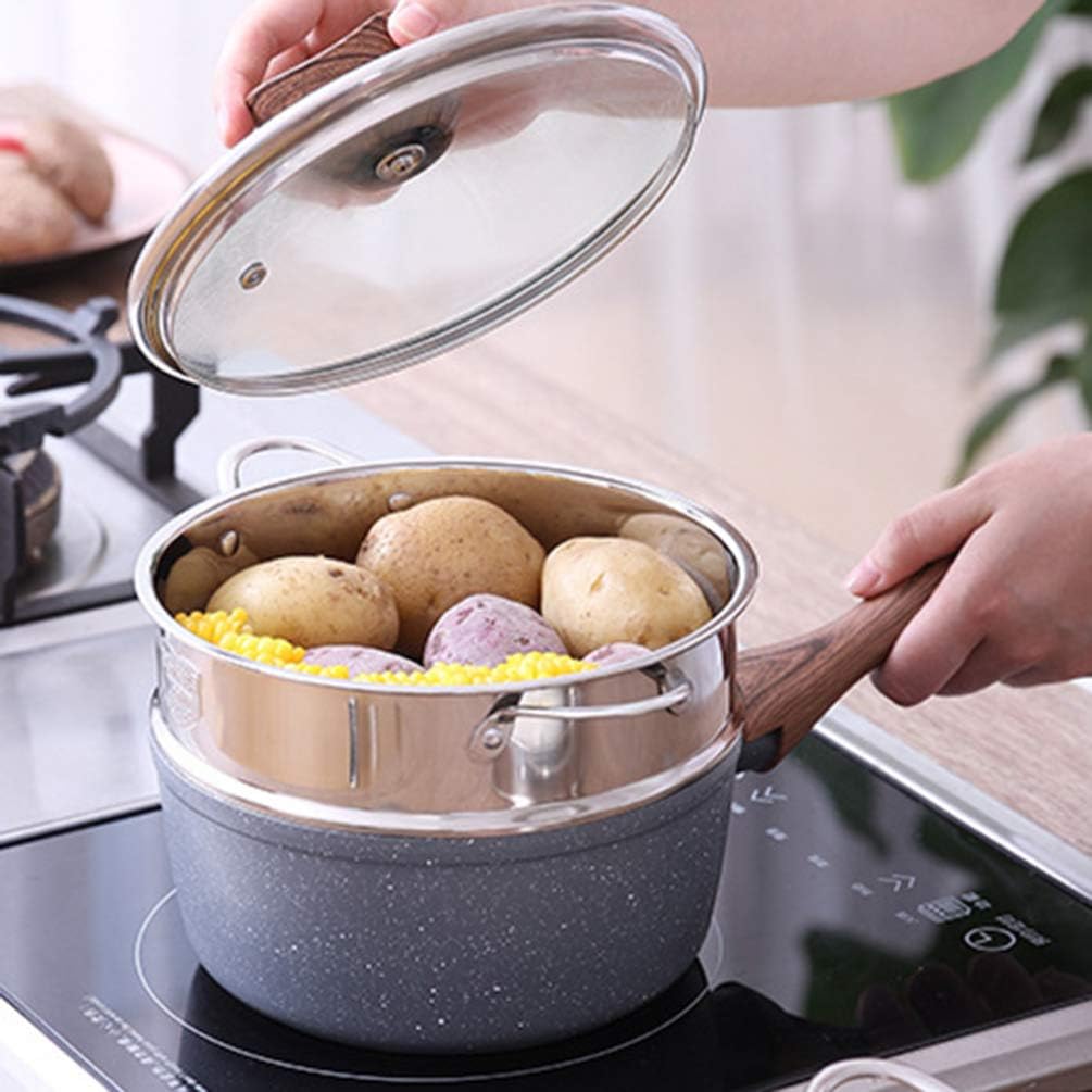 Yardwe 5-Piece Steam Pot Set for Cooking