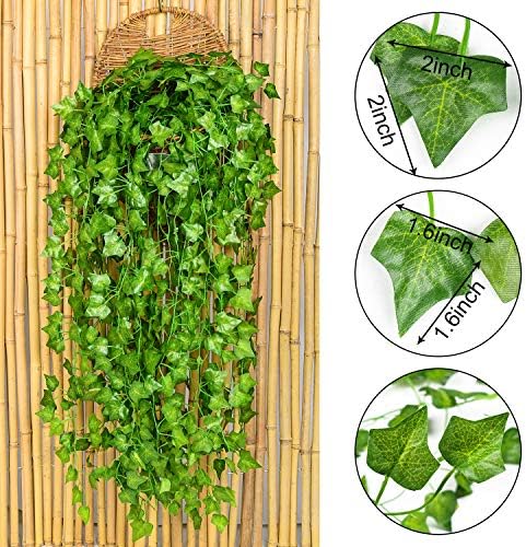 DearHouse 84 Feet Artificial Ivy Vine Hanging Garland