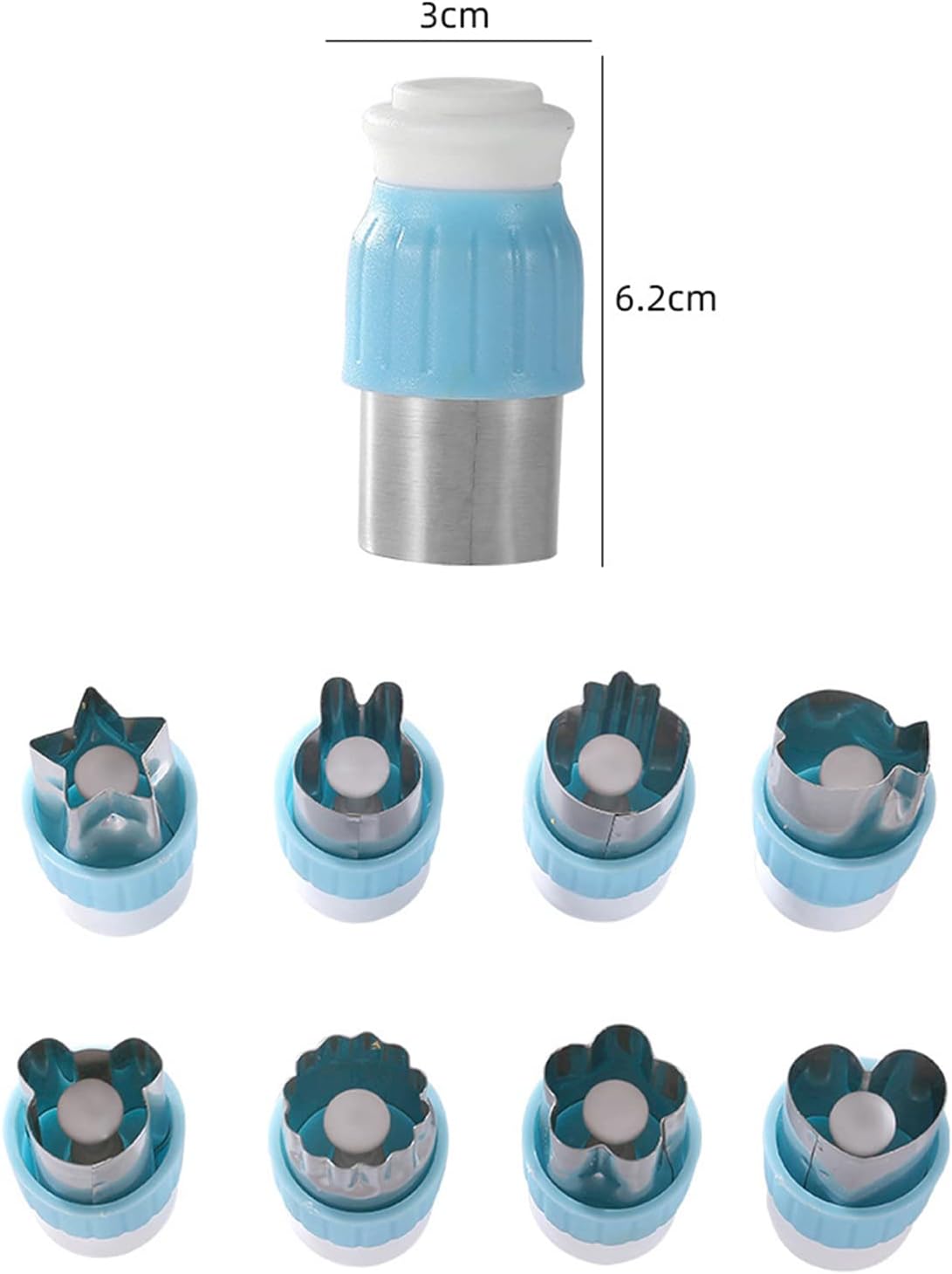 Rulbelok Vegetable Cutter Set Stainless Steel Cookie Cutters