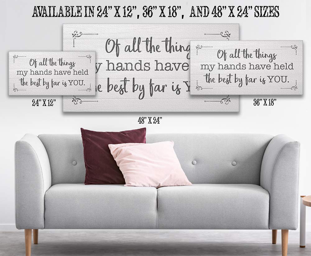 Of All The Things My Hands Have Held Boho Wall Art