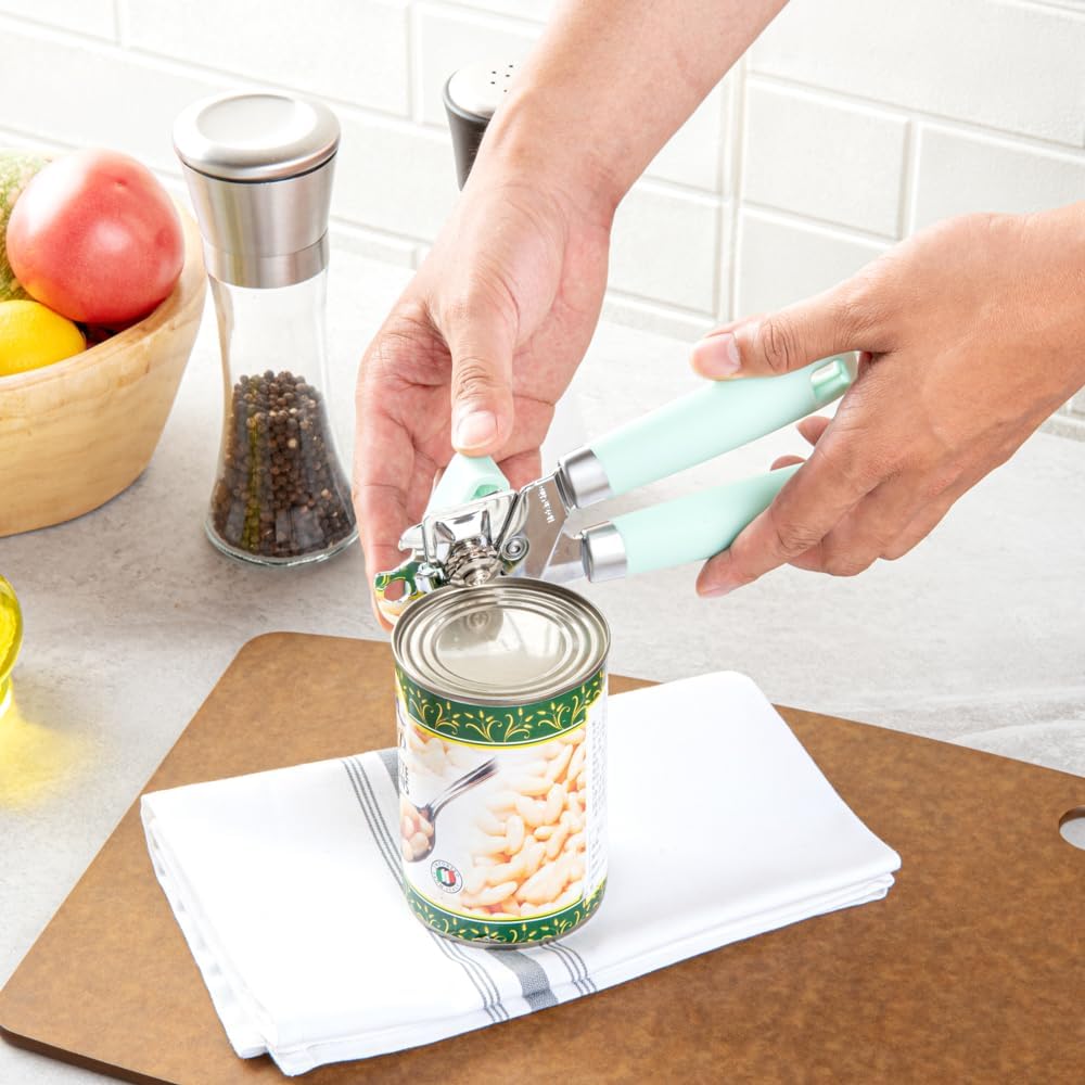Comfy Grip Can Opener with Built-In Bottle Opener