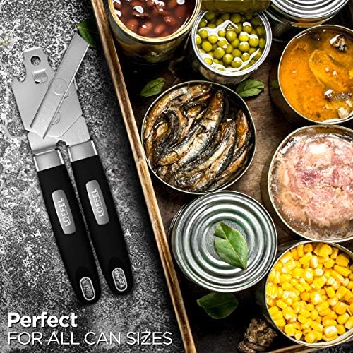 Lffel Stainless Steel Manual Can Opener for Seniors