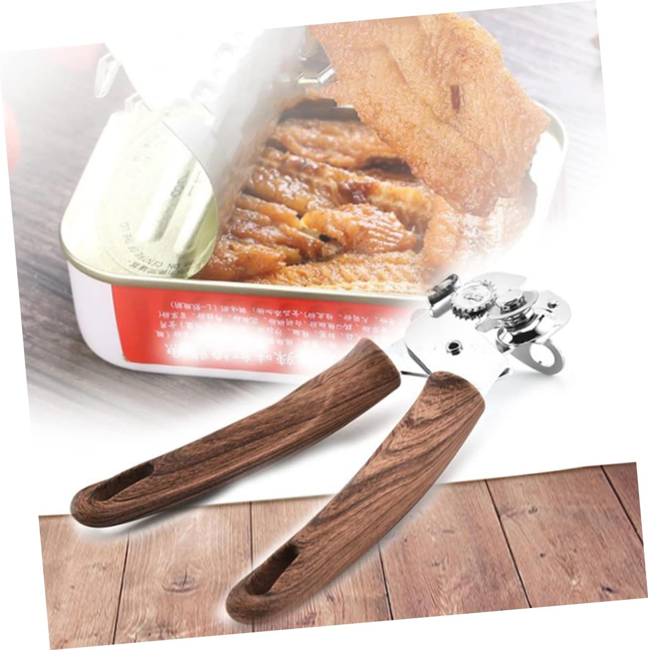 PRETYZOOM Heavy Duty Stainless Steel Manual Can Opener