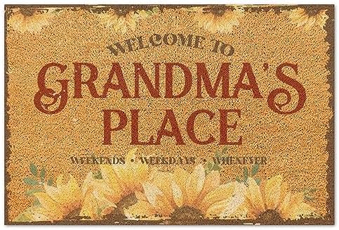 Grandmas Place Coir Fiber Entry Mat 16x24in