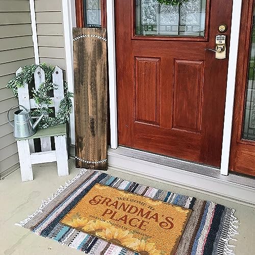 Grandmas Place Coir Fiber Entry Mat 16x24in