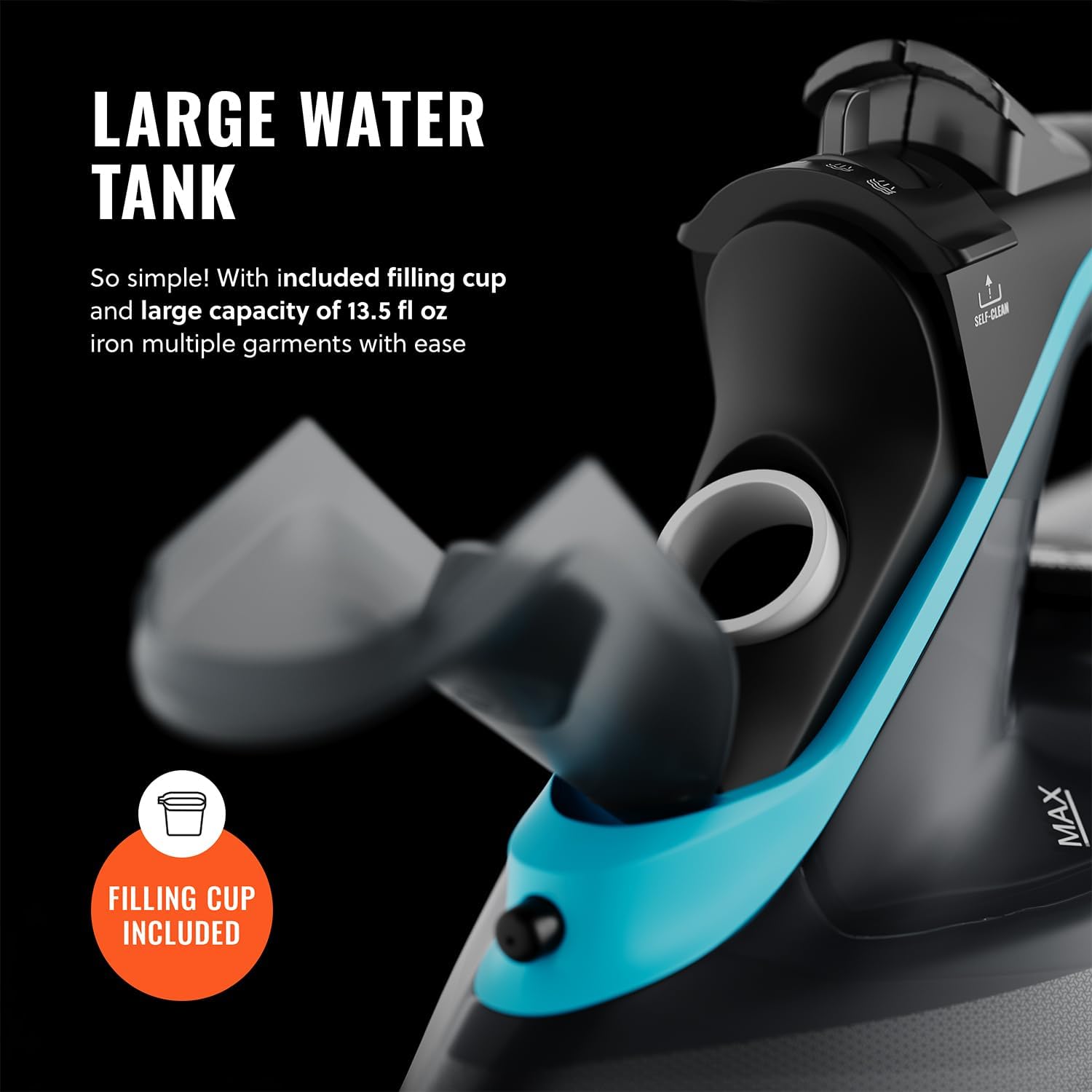 Pursteam SteamBurst 1750W Steam Iron