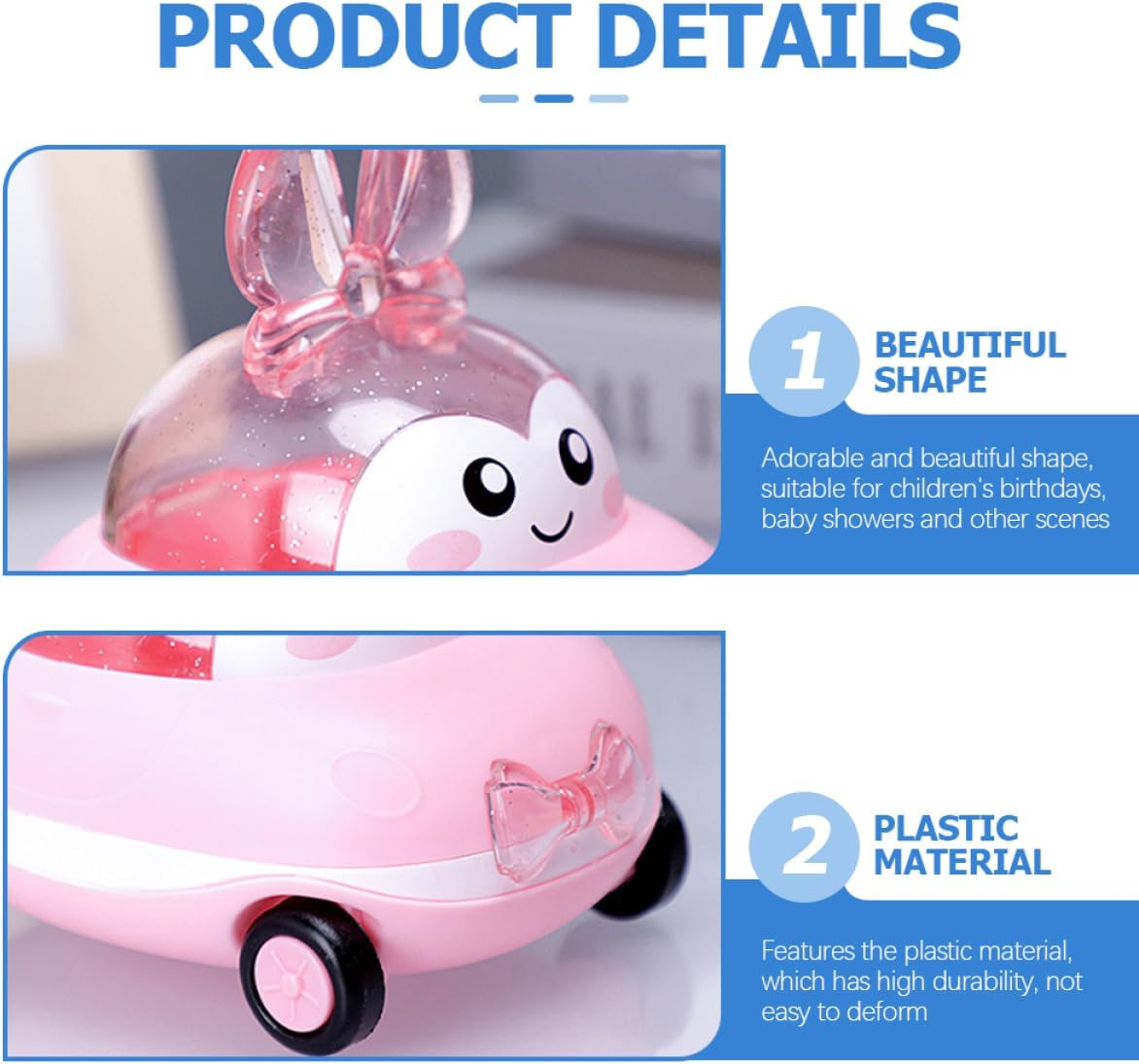 FOYTOKI Shower Candy Creative Case for Birthdays and Showers