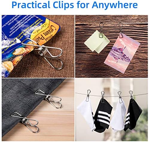 Heavy Duty Stainless Steel Clothes Pins 28 Pack