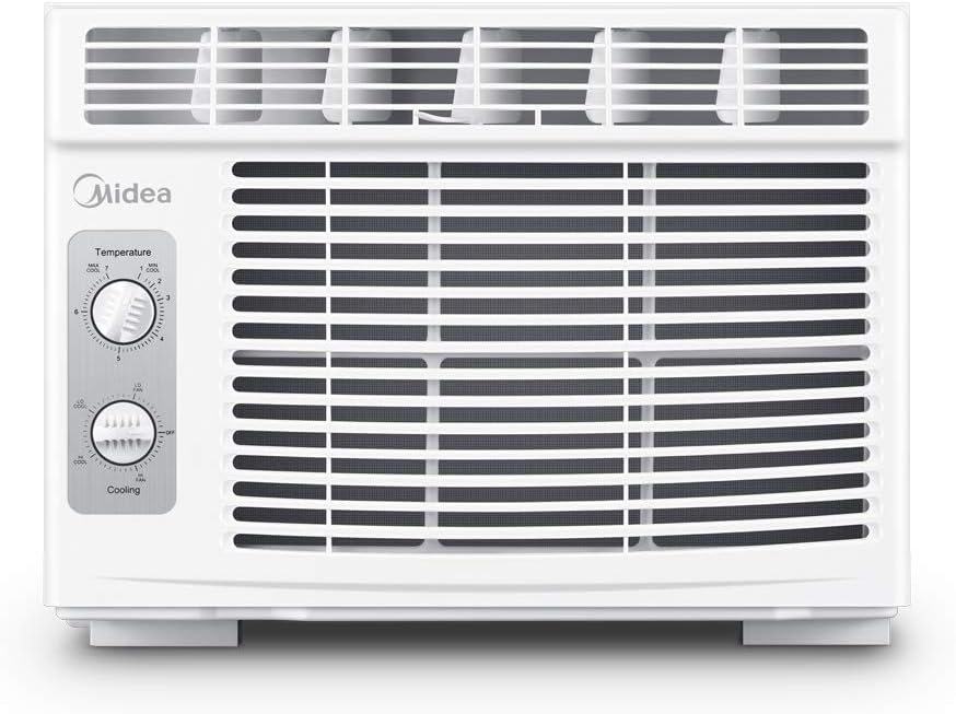 Midea 5000 BTU EasyCool Window Air Conditioner for Small Rooms