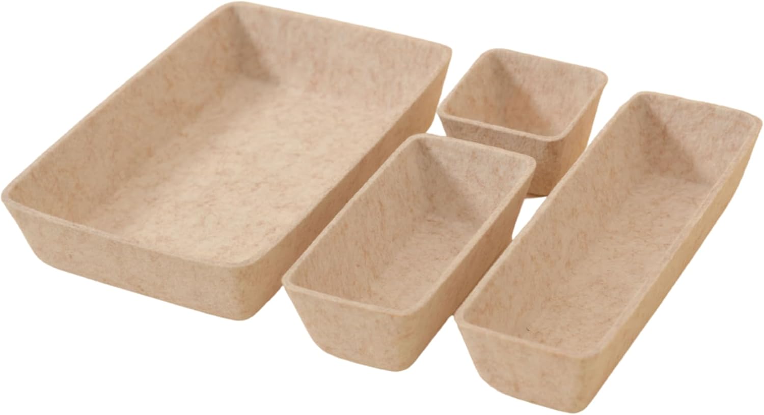 SortJoy Drawer Organizer Set for Closets Bathrooms