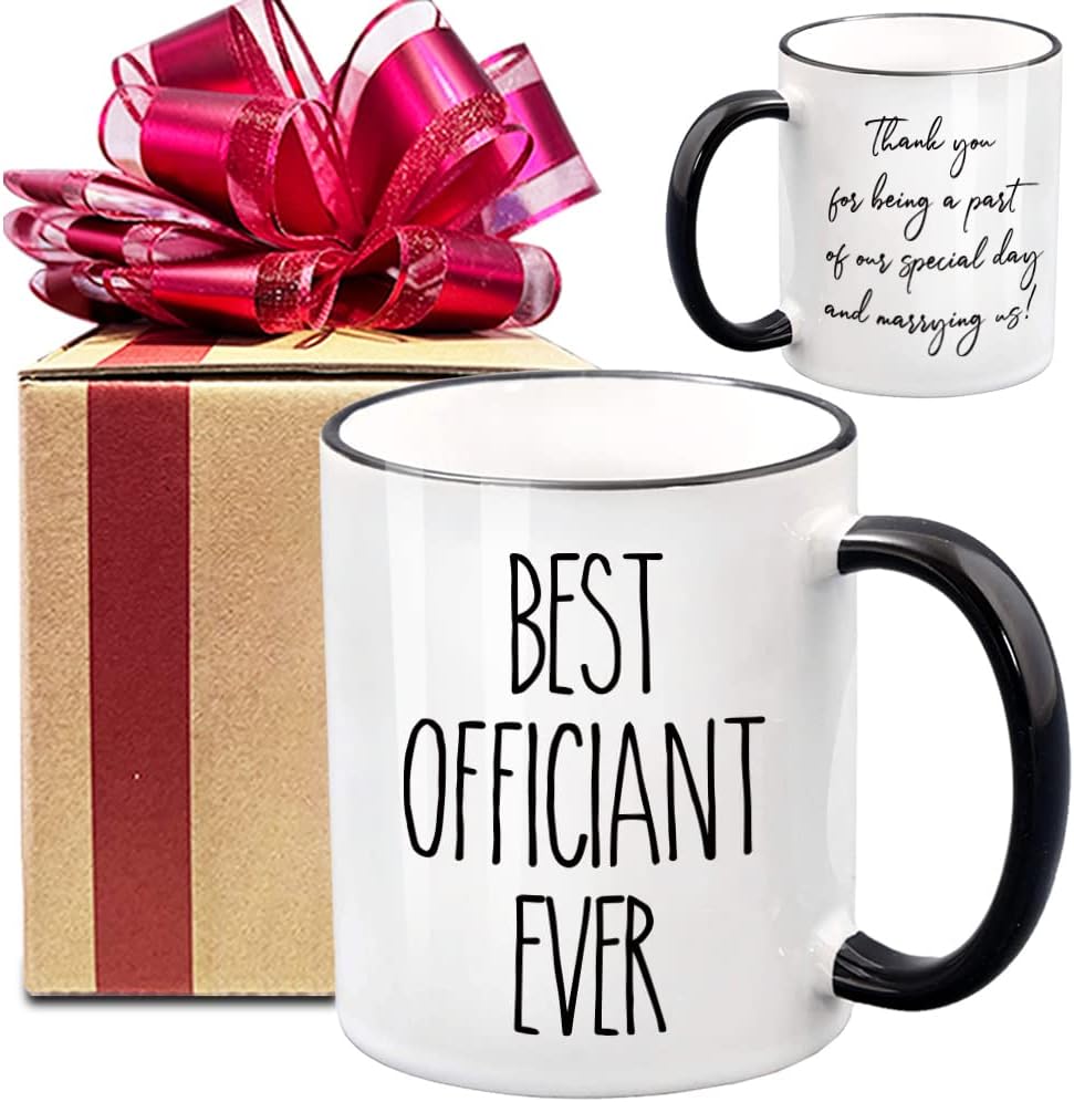 Dnuiyses Funny Wedding Officiant Mug